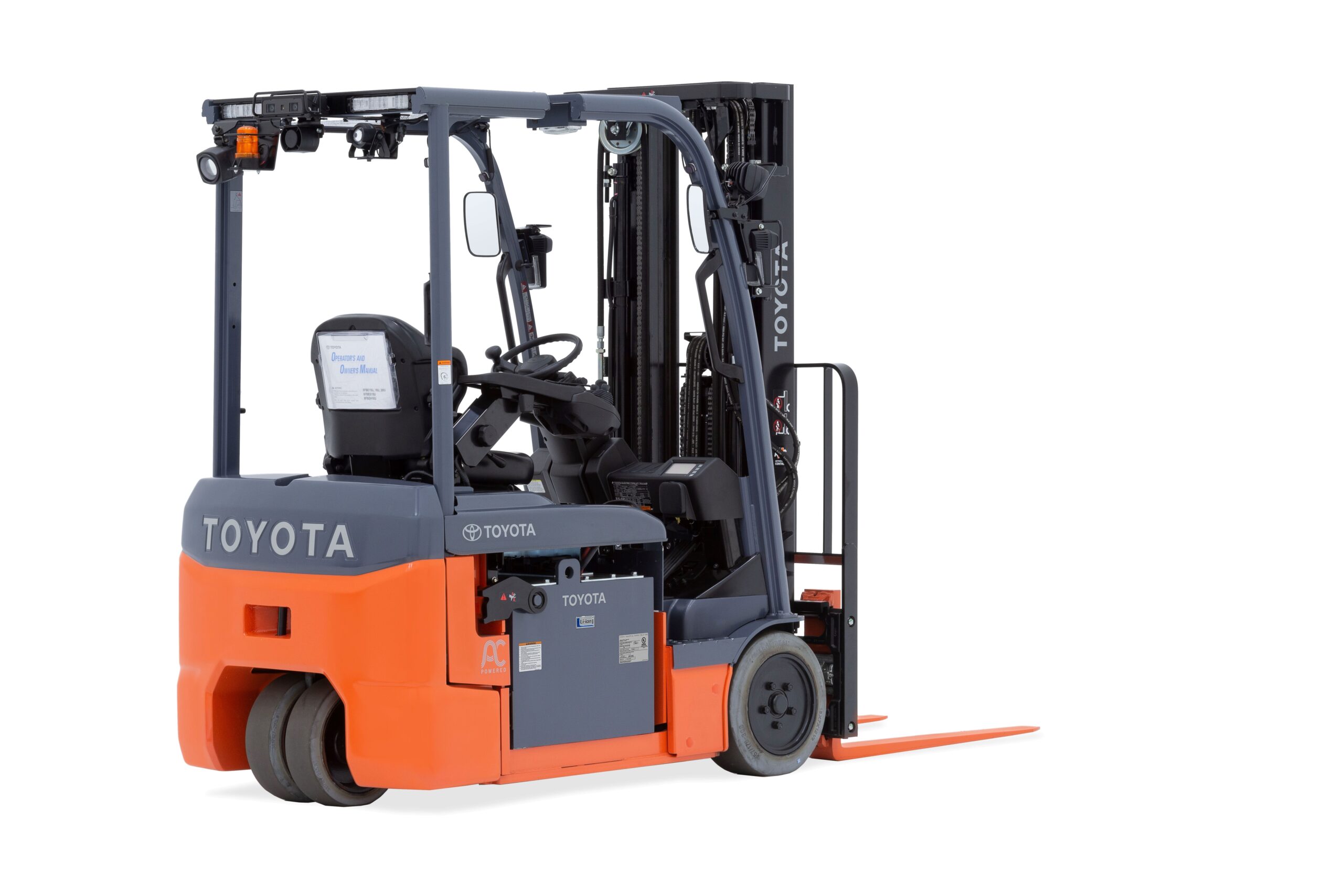 Toyota 3-Wheel Electric Forklift