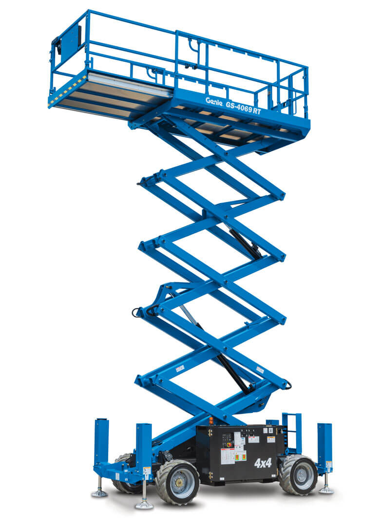 Genie GS-4069 RT (Rough Terrain) Scissor Lift
