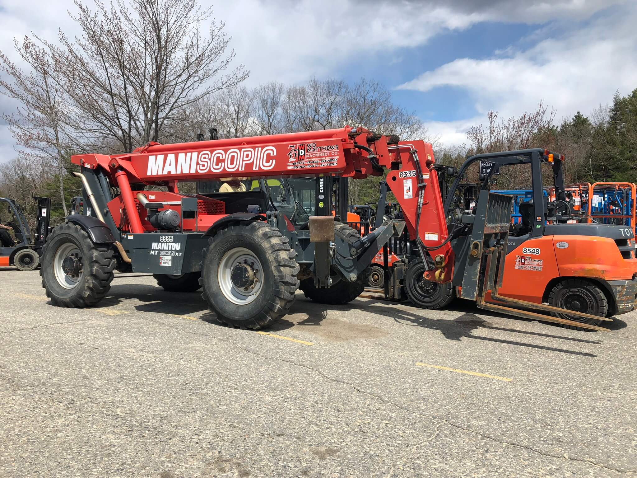 Manitou MT 10055 Telehandler