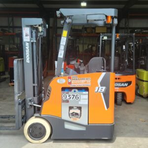 Doosan 2023 R9376 Stand Up 3 Wheel Used Electric Forklift